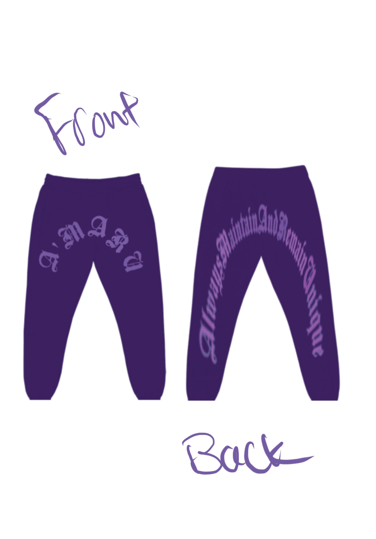 ‘RETRO’ A’maru Sweatpants