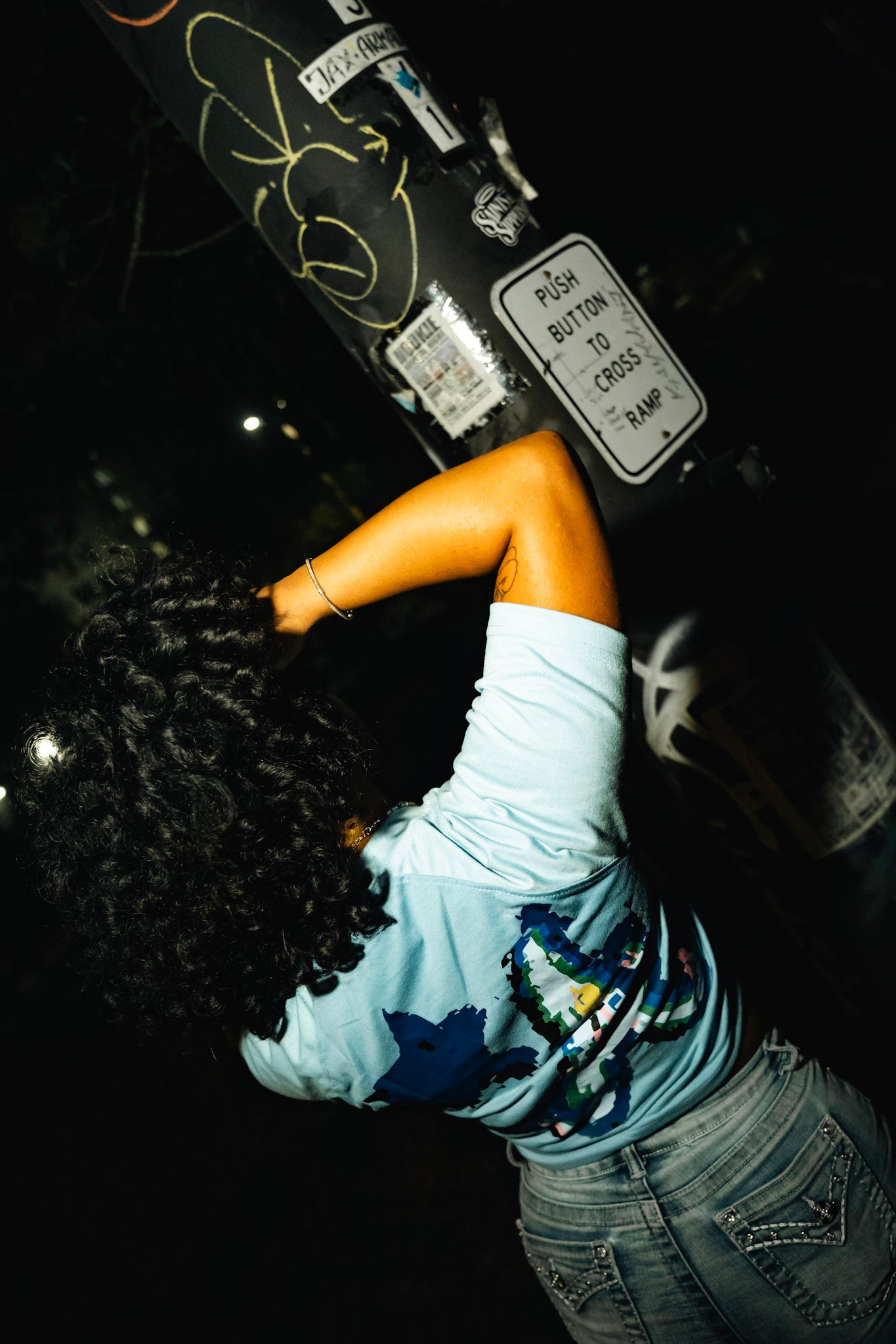 Blue ‘Star'- Baby Tee