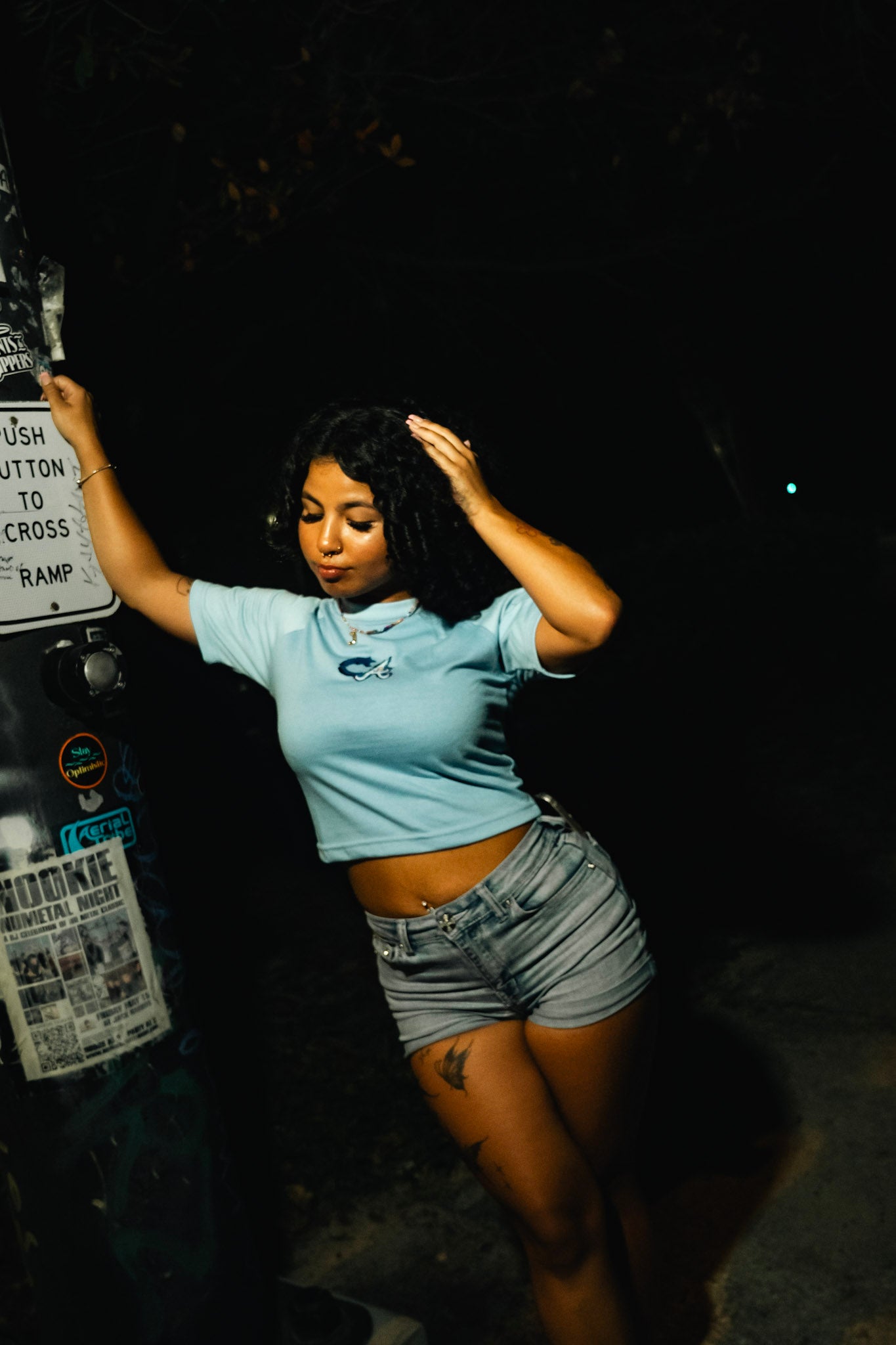 Blue ‘Star'- Baby Tee