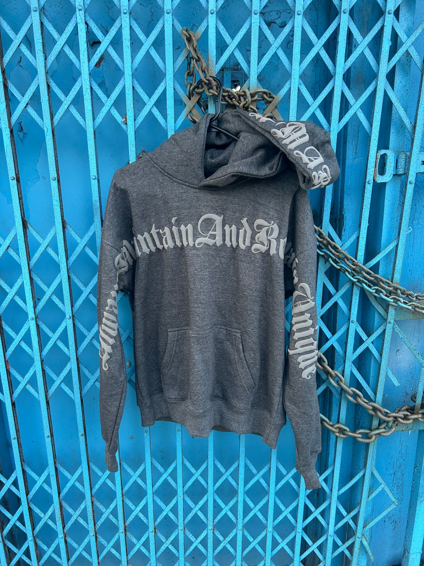 Grey/Grey- ‘Retro’ A’maru Hoodie