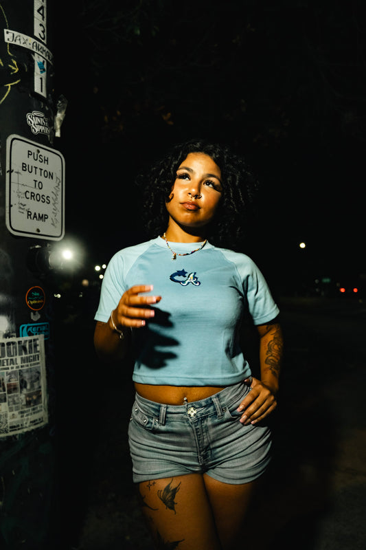 Blue ‘Star'- Baby Tee