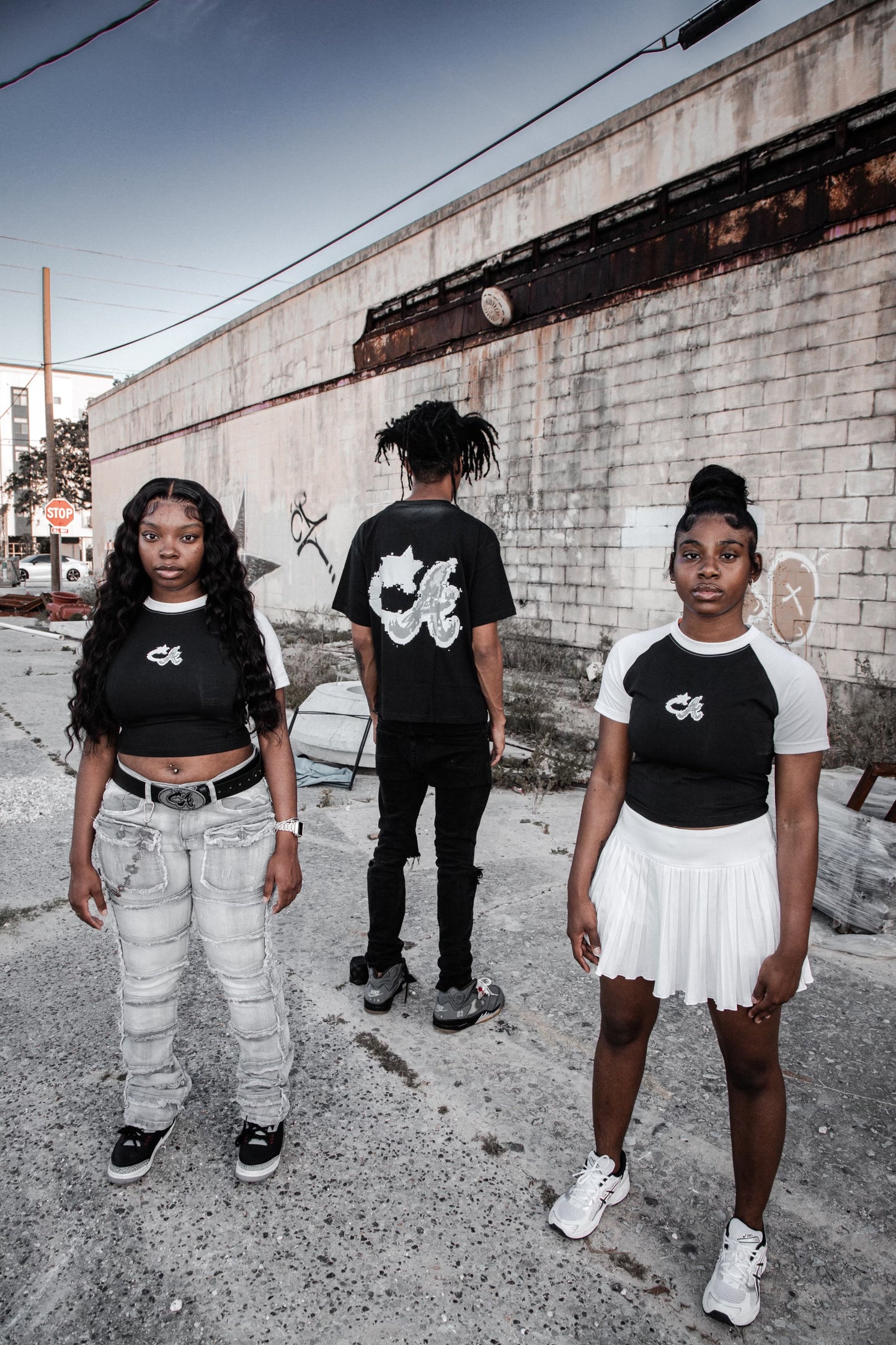 Black/White ‘Star'- Tee